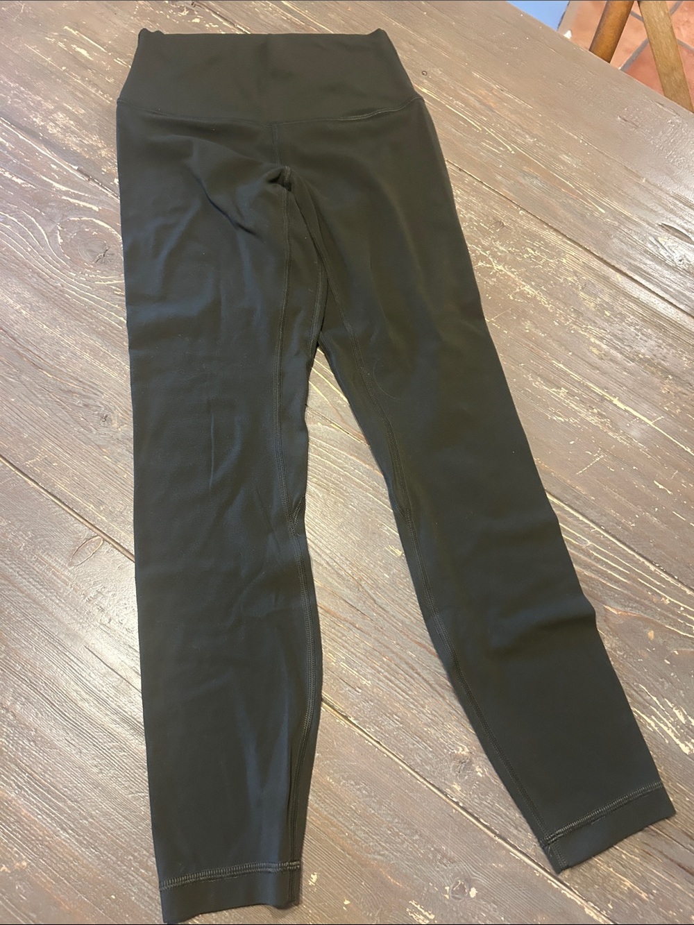 Lululemon Olive Green Leggings.
